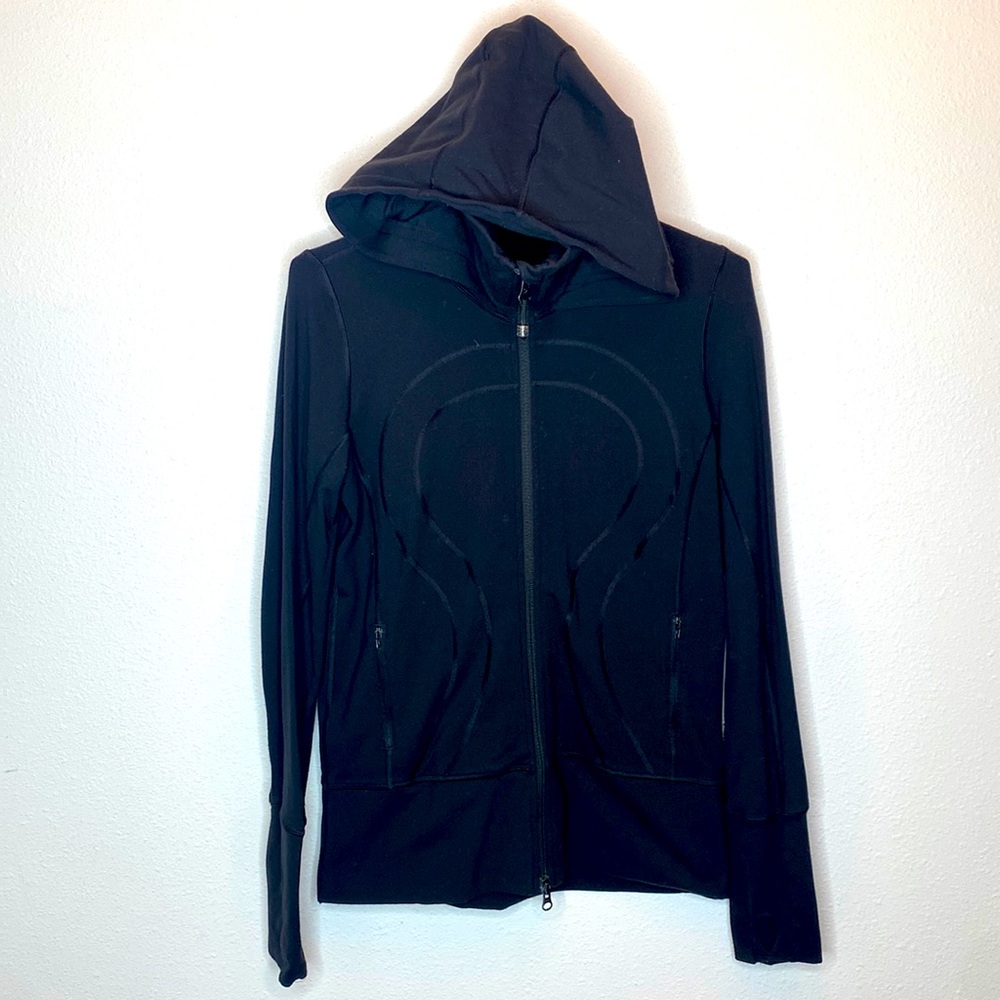 Lululemon Hooded In Stride Size 8 Zip Up Jacket